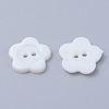 Acrylic Sewing Buttons for Costume Design X-BUTT-E074-B-10-3