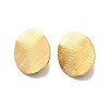 Ion Plating(IP) 304 Stainless Steel Stud Earrings Findings STAS-B041-03G-2