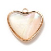 Brass Enamel Pendants KK-K252-10G-04-3