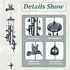 Alloy Wind Chime HJEW-WH0036-34-4