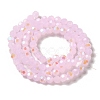 Imitation Jade Glass Beads Strands EGLA-A035-J4mm-L02-2