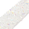Transparent Glass Beads Strands EGLA-P061-04A-AB04-1