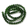 Transparent Glass Beads Strands GLAA-F029-4mm-25-2