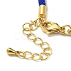 Nylon Cords Bracelet Makings Fit for Connector Charms AJEW-P116-02G-02-3