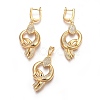 (Jewelry Parties Factory Sale)Brass Micro Pave Cubic Zirconia Jewelry Sets SJEW-F189-08G-1