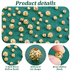 60Pcs 3 Styles Brass Hollow Spacer Beads KK-PH0010-39-4
