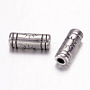 Tibetan Style Alloy Tube Beads X-LF0614Y-NF-2