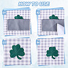 Computerized Embroidery Cloth Patches PATC-WH0002-065B-3