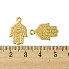 Ion Plating(IP) 304 Stainless Steel Pendants STAS-P341-19C-G-3