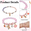 1Bag Plastic & Glass Beaded Stretch Bracelets BJEW-PA0001-10A-6