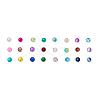 Spray Painted Crackle Glass Beads CCG-JP0001-01B-2