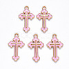 Alloy Enamel Pendants ENAM-S121-059C-2