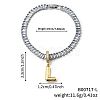 Fashionable Brass Charm Bracelets LI7211-12-1