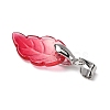 Transparent Glass Pendants PALLOY-JF04419-02-4