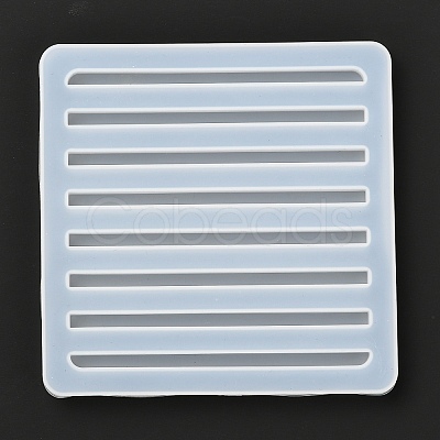 Square Silicone Cup Mat Molds DIY-I065-03-1