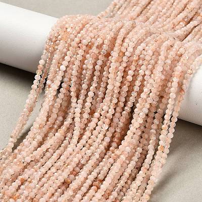 Heated Natural Citrine Beads Strands G-RM2025-05A-2mm-1