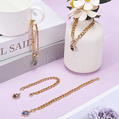 DIY Oval Cup Charms Jewelry Making Kit DIY-SP0001-78-1