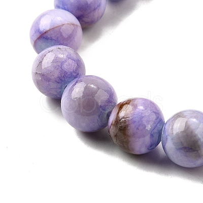 Natural Dyed Marble Beads Strands G-D315-A01-02-6mm-1
