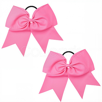2Pcs Rubber Hair Ties MRMJ-SC0001-49E-1