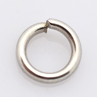 Tarnish Resistant 304 Stainless Steel Open Jump Rings A-STAS-E067-08-7mm-1