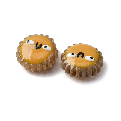 Fuuny Baking Paint Glass Enamel Beads LAMP-Q045-01I-1