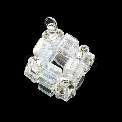 Glass Pendants PALLOY-MZ01350-04-1