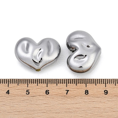 Plating Acrylic Beads OACR-B031-01B-1
