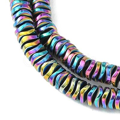 Electroplated Synthetic Non-Magnetic Hematite Beads Strands G-H020-M01-11-1