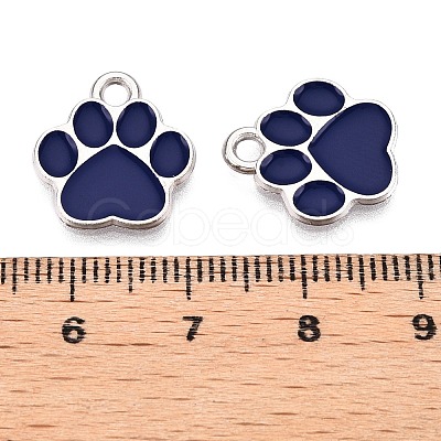 Alloy Enamel Pendants ENAM-T020-41E-RS-1