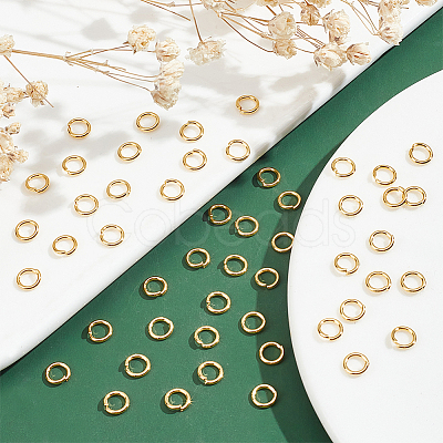 100Pcs 304 Stainless Steel Open Jump Rings STAS-LP0001-38G-04-1