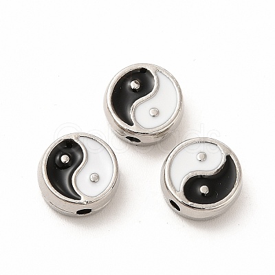 Alloy Enamel Beads PALLOY-I217-24P-1