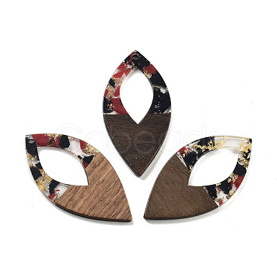 Walnut Wood Pendants FIND-Z050-06C-1