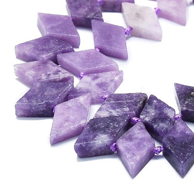 Natural Lepidolite Beads Strands G-K245-E02-01-1