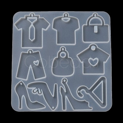 Shoes Clothes Hanger Bag Pendant DIY Silicone Molds SIMO-C012-01B-1