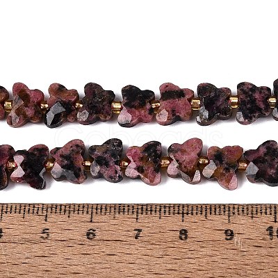 Natural Rhodonite Beads Strands G-N371-10A-05-1