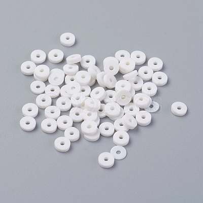 Handmade Polymer Clay Beads CLAY-R067-4.0mm-17-1