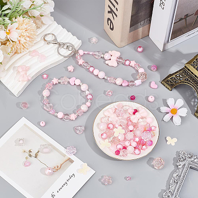 Acrylic & Plastic Beads Kits MACR-SP0001-49C-1