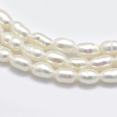 Natural Cultured Freshwater Pearl Beads Strands X1-PEAR-F007-83-1