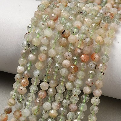 Natural Arusha Sunstone Beads Strands LS-G-F838-A02-4mm-1