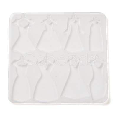 Dress Pendant DIY Silicone Molds SIMO-C012-01A-1