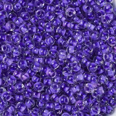 Transparent Inside Colours Glass Seed Beads X1-SEED-A032-04A-1