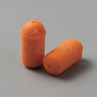 Bottle Food Grade Eco-Friendly Silicone Beads SIL-WH0006-20E-1