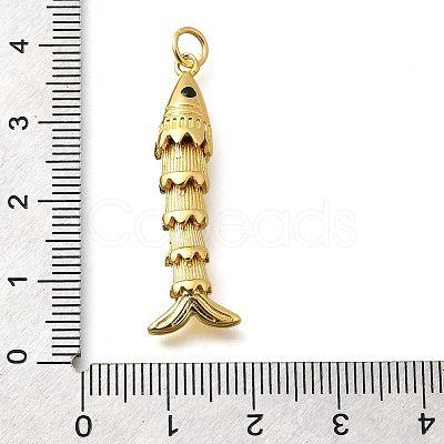 Brass Micro Pave Cubic Zirconia Pendants KK-R217-01G-10-1