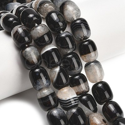 Natural Agate Beads Strands GG-L001-J01-01B-1