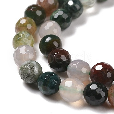 Natural Indian Agate Beads Strands G-E571-24A-1