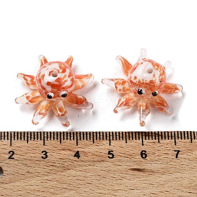 Handmade Lampwork Beads LAMP-H065-03F-1