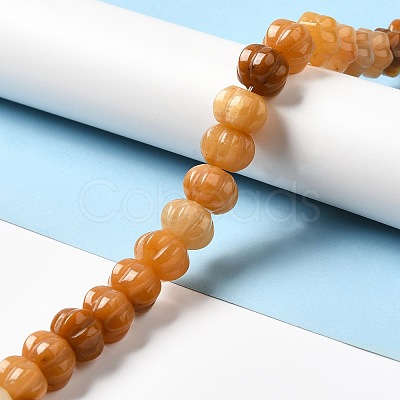Natural Topaz Jade Dyed Beads Strands G-K335-02C-1