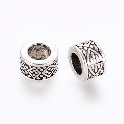 Tibetan Style Alloy European Beads X-LF8485Y-1