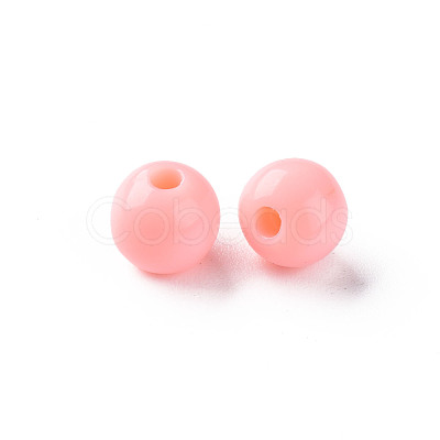 Opaque Acrylic Beads MACR-S370-C8mm-A12-1