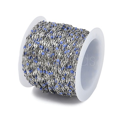 Brass Dapped Chains AJEW-Q153-02P-02-1